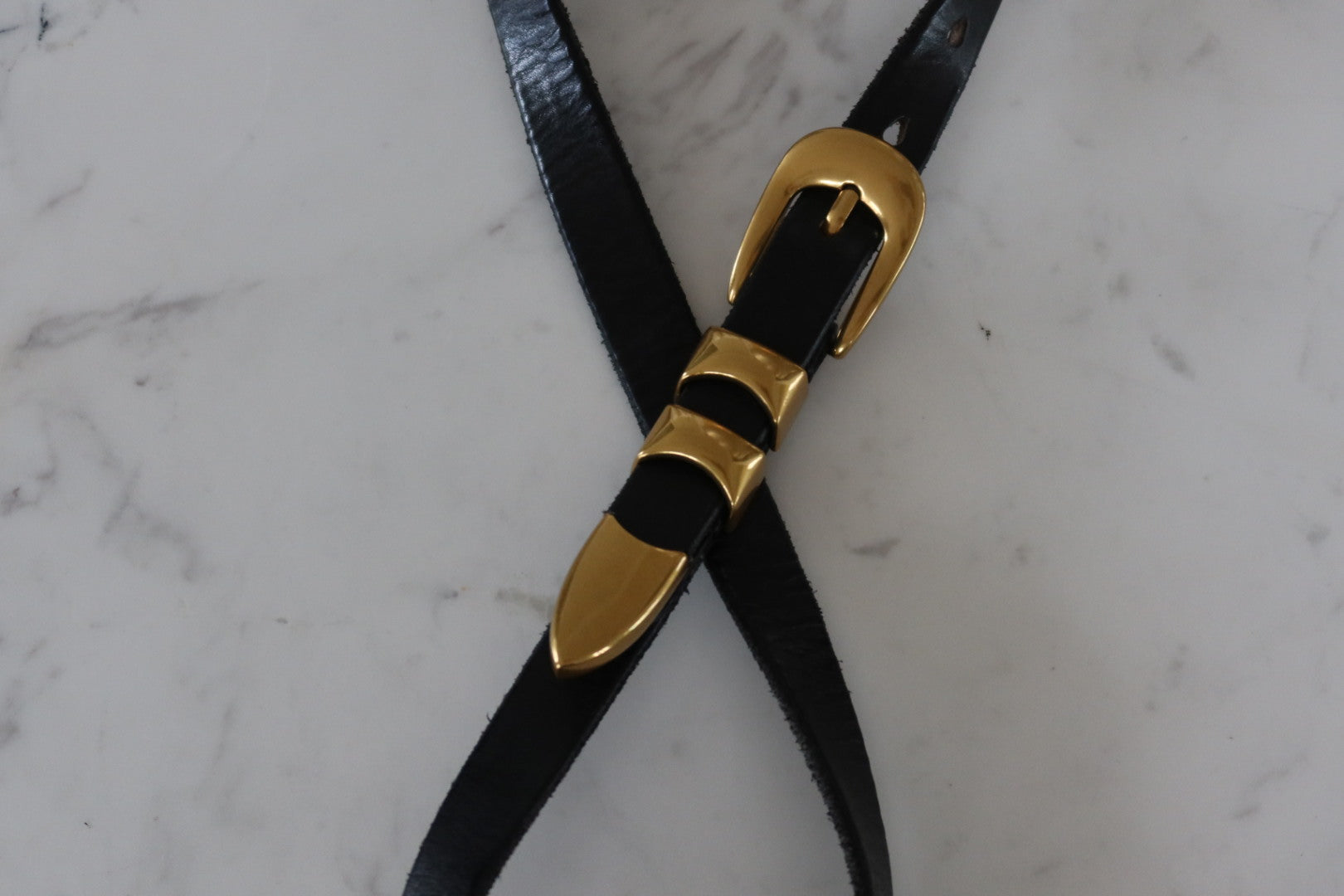 Versatile Double Loop Belt - Black