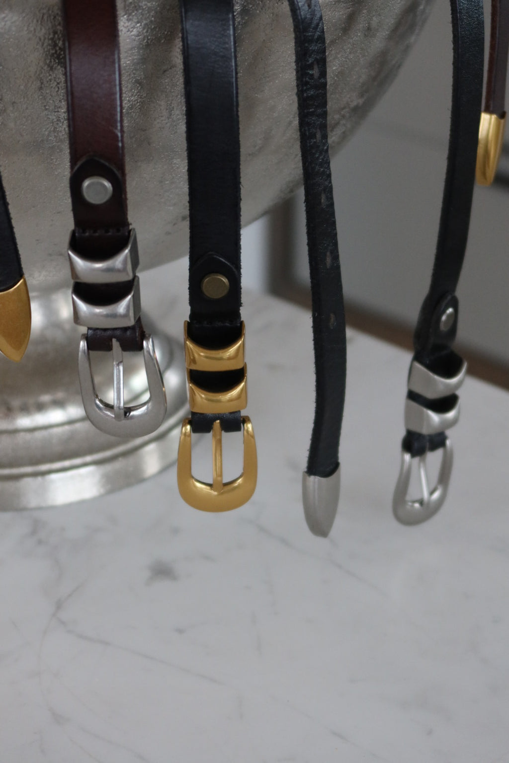 Versatile Double Loop Belt - Black