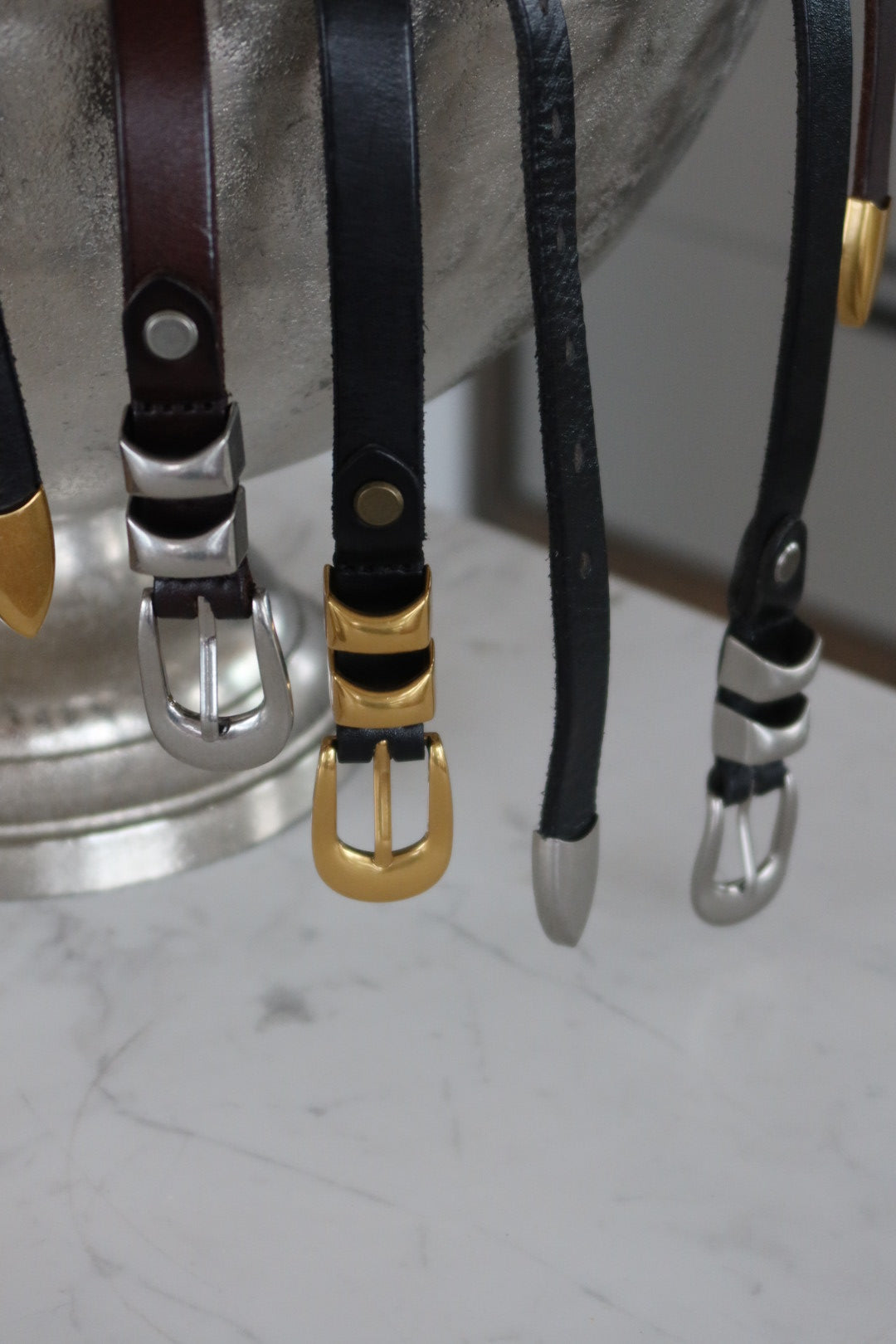 Versatile Double Loop Belt - Black